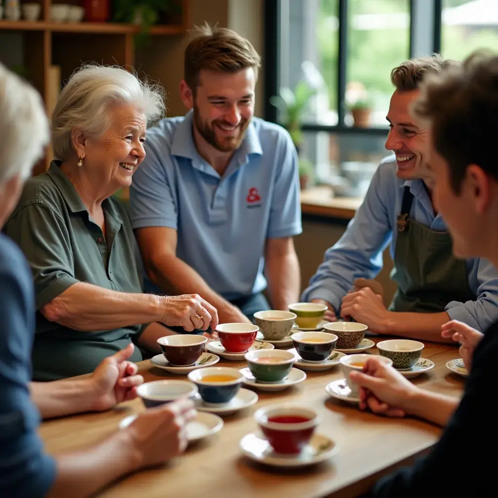 Professional team collaboration